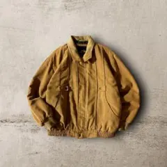 スエードブルゾン