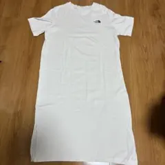 THE NORTH FACE 半袖ロングワンピース L アイボリー