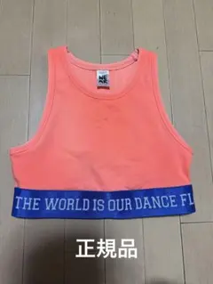 ZUMBA オレンジ クロップドトップ