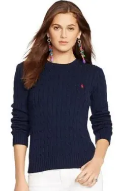 【極美品】POLO BY RALPH LAUREN ケーブルセーター★人気カラー