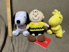 スヌーピー ぬいぐるみ　チャーリーブラウン　ウッドストック
