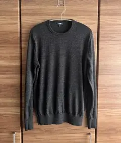 UNIQLO エクストラファインメリノ クルーネックセーター