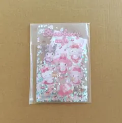 サンリオいちご新聞付録　ゆめきら☆パスケース