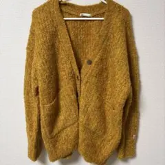 JaVa マスタード カーディガン