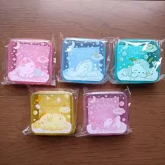 サンリオキャラクターズ　オリジナル小物ケース　全5種コンプリートセット