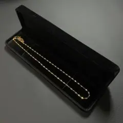 早い者勝ち　ネックレス　アクセサリー　ゴールド　チェーン　ペルタチェーン　け