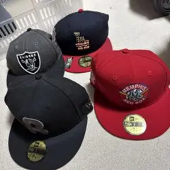 RAIDERS & LA 59FIFTYキャップセット
