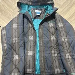 希少！00s Columbia キルティング チェックダウン