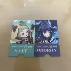 スシロー　原神コラボ　ピック　セット コード未使用
