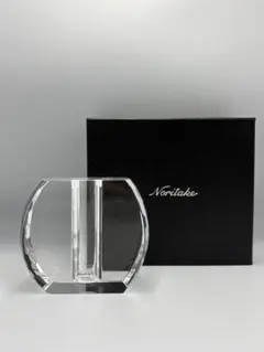 NORITAKE ノリタケ　一輪挿しフラワーベース(クリア)廃盤　クリスタルのサムネイル