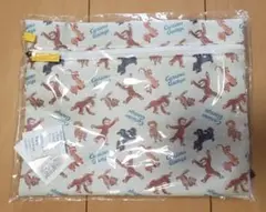 【新品】おさるのジョージ 大きめポーチ