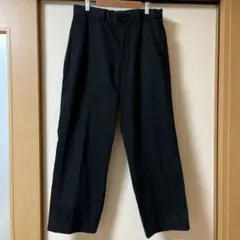 ビューティーユース ユナイテッドアローズ ワイドパンツ チノパン ブラック