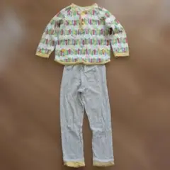 コンビミニ　120長袖長ズボンパジャマ