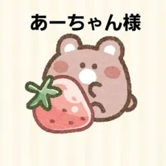 あーちゃん様専用