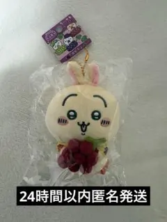 ご当地ちいかわ　山梨限定　ぶどう　うさぎ　ぬいぐるみキーチェーン　8体セット ご当地山梨限定ちいかわ「ぶどう」うさぎ ぬいぐるみキー