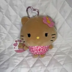 ハローキティ 日焼けキティちゃん マスコットポーチ