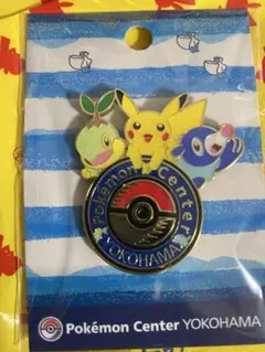 ポケセン　横浜　ピンズ　ピカチュウ