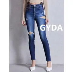 GYDA ダメージデニム S