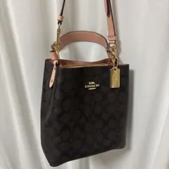 COACH シグネチャー バケットバッグ ショルダーバッグ