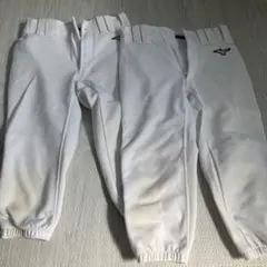 野球 ソフトボール練習用ユニフォームパンツ 2枚セット　130のサムネイル