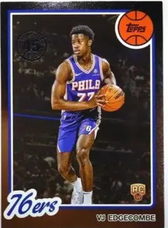 RC VJ EDGECOMBE silver foil