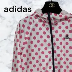 adidas アディダス　レディース　パーカー　ウインドブレーカー　L ピンク