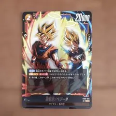 美品】孫悟空/ベジータSR サイヤ人/あの世フュージョンワールド - メルカリ