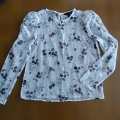 BANANA REPUBLIC フラワープリントブラウス S