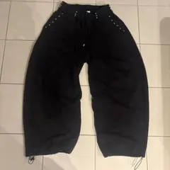 スタッズ付き ワイドパンツ archive y2k opium モード