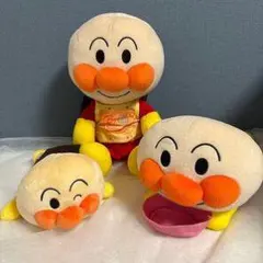 アンパンマン ぬいぐるみセット 大中小