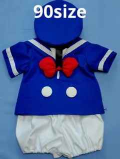 90cm青色セーラー3点セット ドナルドコスチューム子供衣装 インパ 