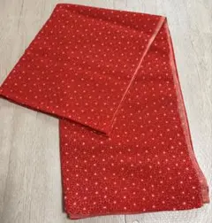 【匿名配送】着物用　ショール　羽織り　赤