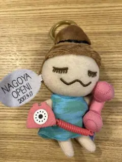 梨花ちゃんキーホルダー付きマスコット　名古屋店オープン記念