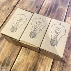 Bravelight エジソン電球 60W　3つセット