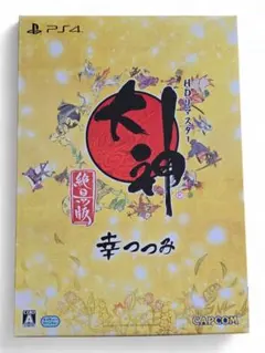 PS4 大神 絶景版 幸つつみ イーカプコン限定版 花あそびセット 一部特典欠品