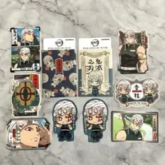 【匿名配送】 鬼滅の刃 ダイカットステッカー 宇髄天元 2個セット