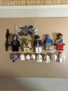 レゴ ミニフィギュア 5体とパーツセット