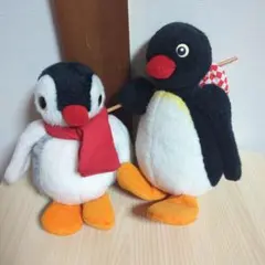 1995年製 ピングー ぬいぐるみ 7体セット 当時物 レトロ タグ付き ピングー ぬいぐるみ 7体セット 当時物 レトロ タグ付き 1995年製