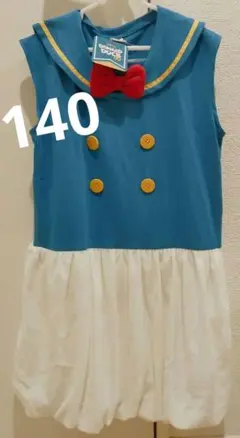 新品❢140サイズ　大人気バースデイ ドナルド　セーラーワンピース　ハロウィン