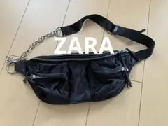 ZARA ボディバッグ 黒