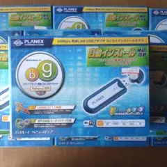 PLANEX GW-US54GZ 無線LAN USBアダプタ　14個まとめ売りのサムネイル
