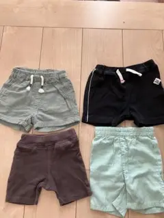 ベビーショートパンツ4点セット　70