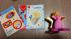 ハッピーセットのオマケ　パペットスンスンとピーチ姫