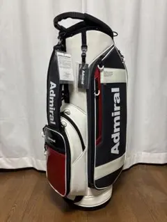 アドミラル スタンドキャディバッグ トリコロール 新品admiral8.5型