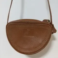レノマ ポシェット ブラウン レザー 半月型 バッグのサムネイル