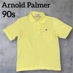 90s Arnold Palmer ポロシャツ 半袖 イエロー ヴィンテージのサムネイル