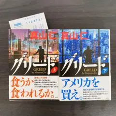 グリード GREED 上下 全巻セット 全巻 完結 セット 上 下 まとめ 大量