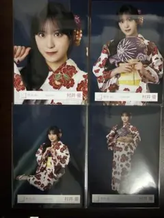 櫻坂46 村井優 2025年 浴衣 生写真 4種 コンプ - メルカリ