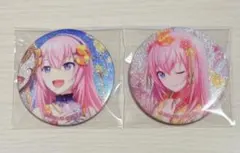 プロセカ 巡音ルカ グリッター缶バッジ セット