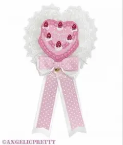 Angelic Pretty MELODY TOYSハートワッペンブローチ - メルカリ